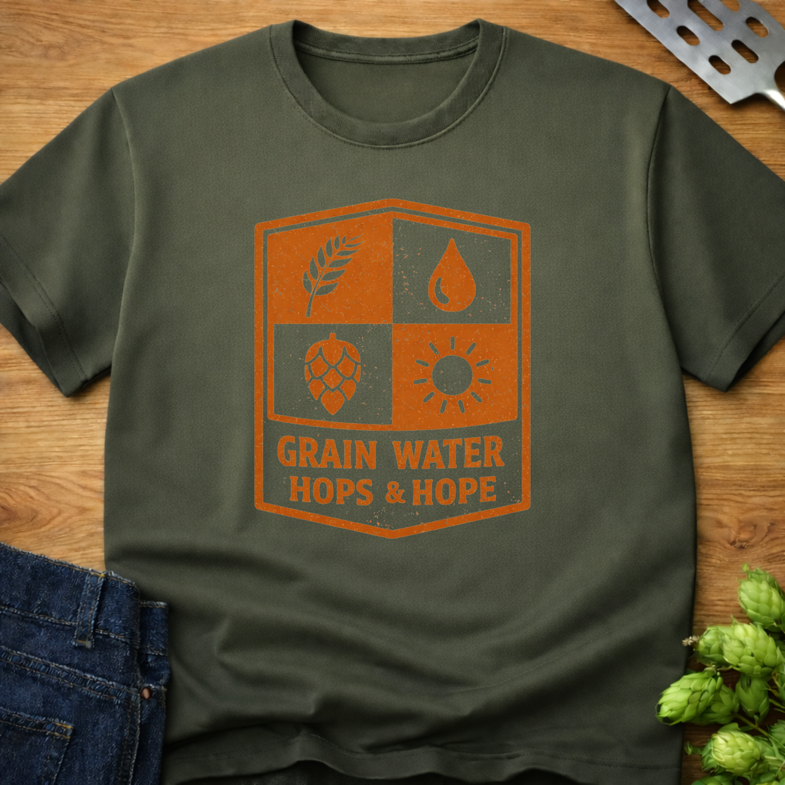 Grain Water Hops Hope T-Shirt