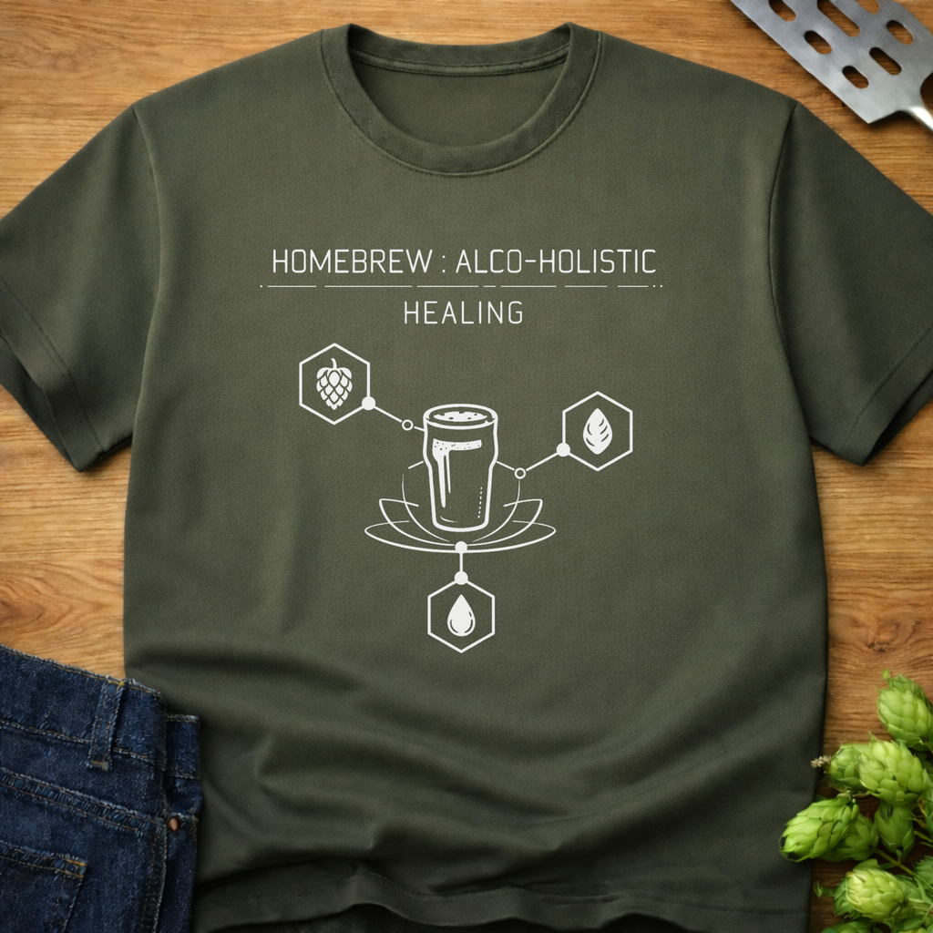 Homebrew Alco-holistic Healing T-Shirt