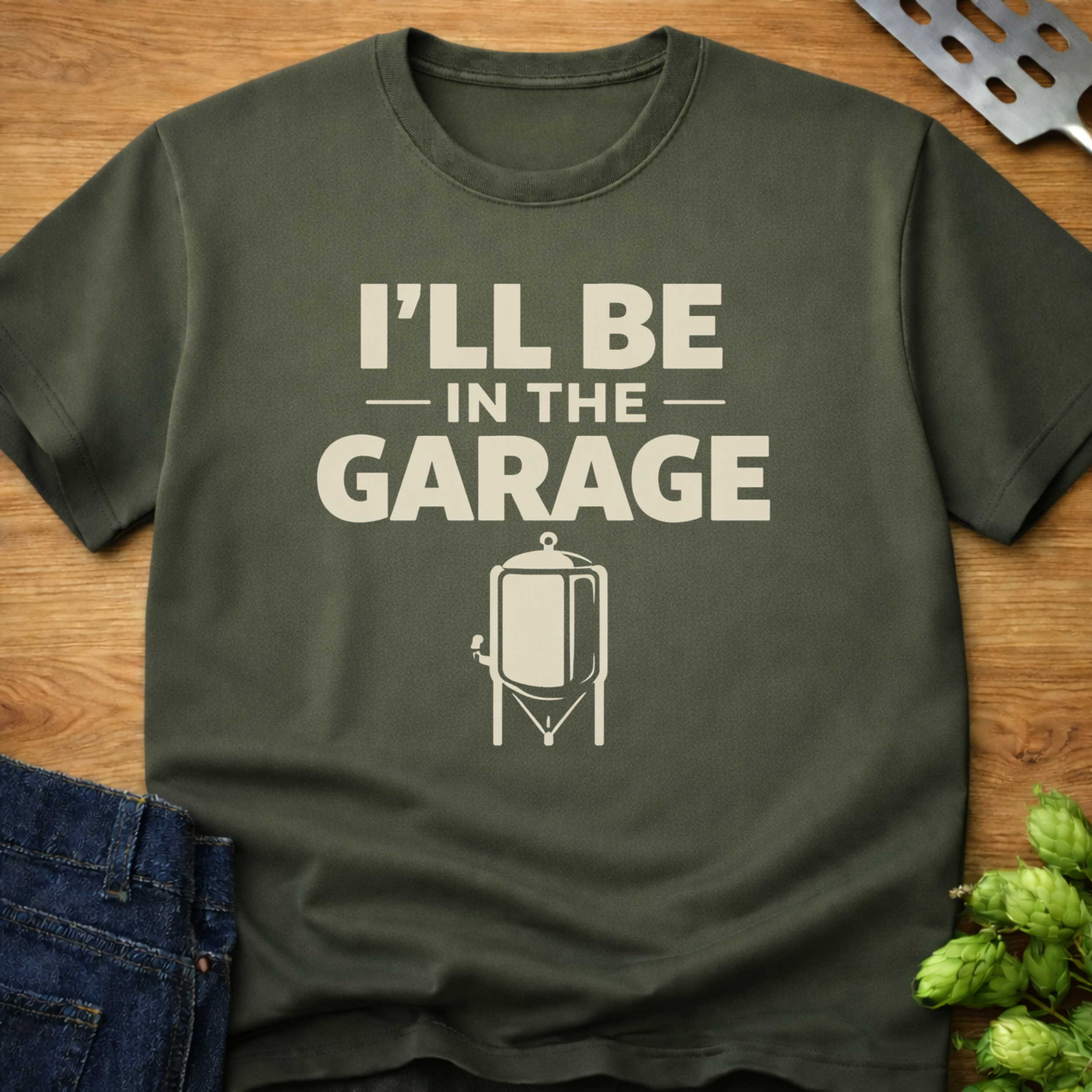 I'll Be In The Garage T-Shirt