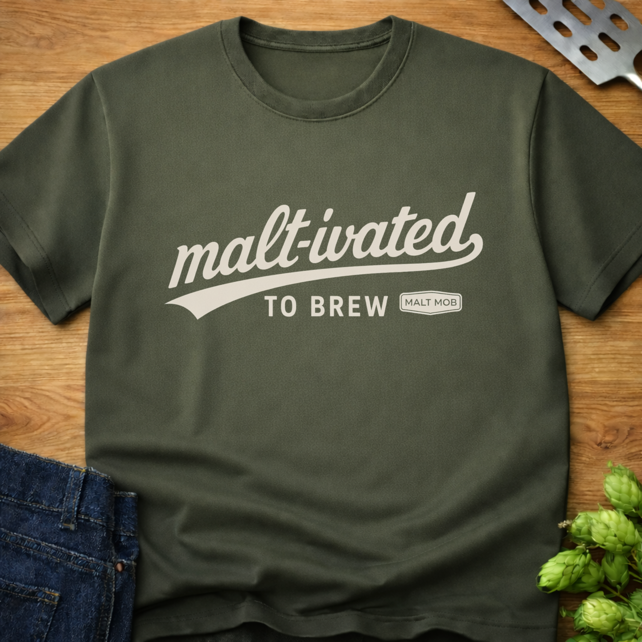 Malt-ivated to Brew T-Shirt