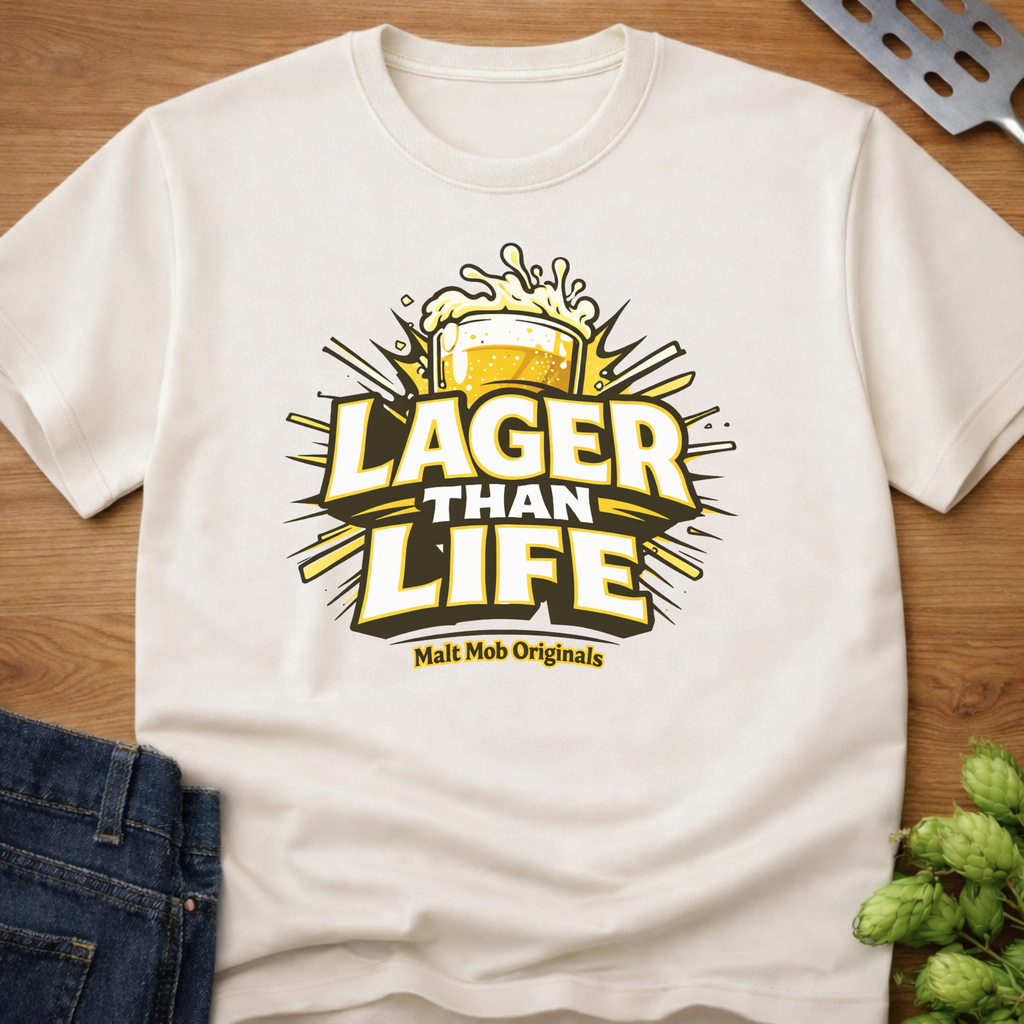 Lager Than Life T-Shirt