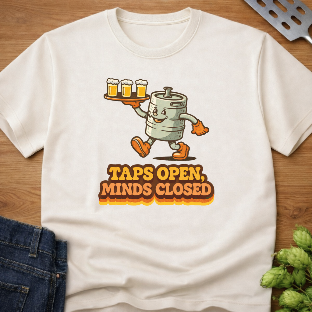 Taps Open Minds Closed T-Shirt