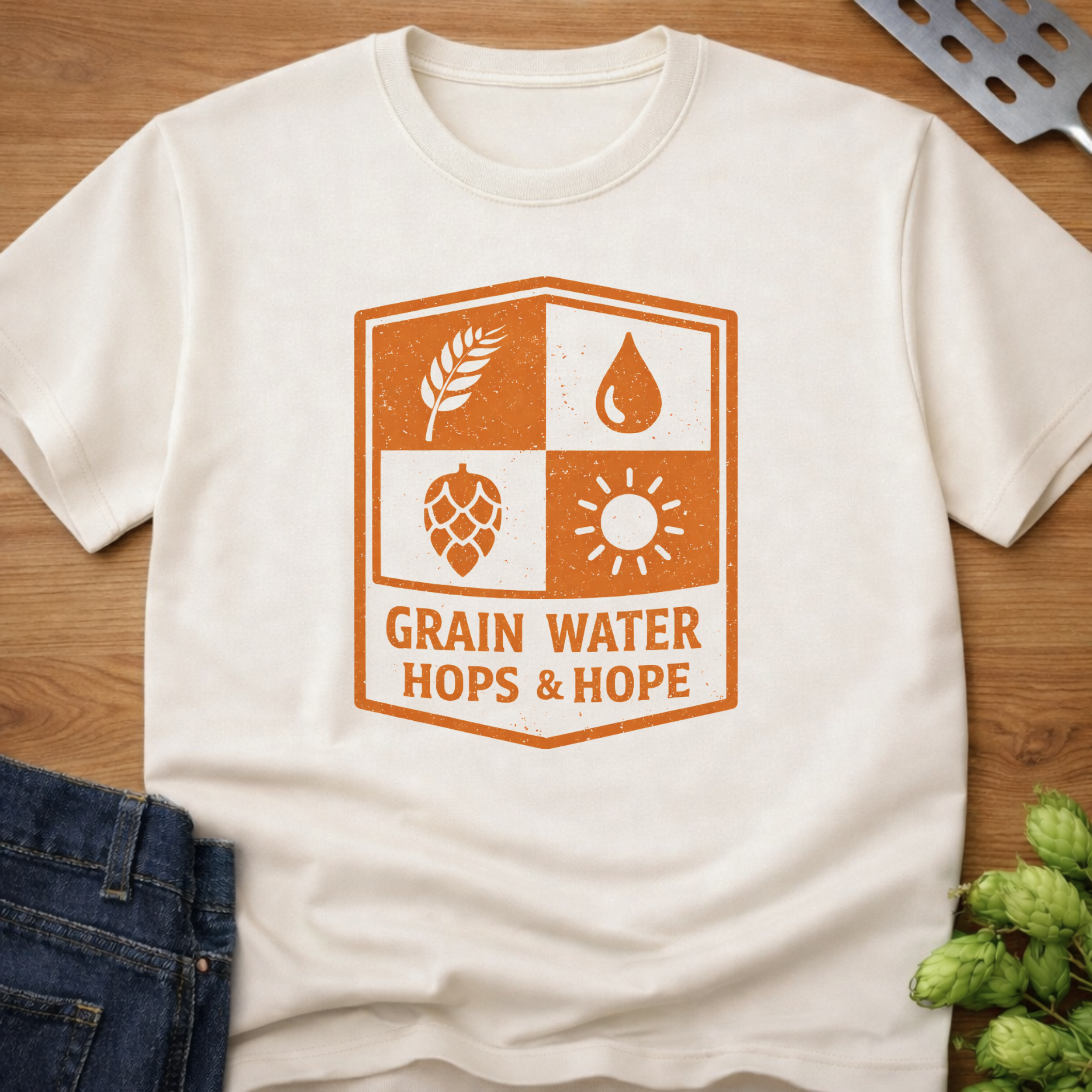 Grain Water Hops Hope T-Shirt
