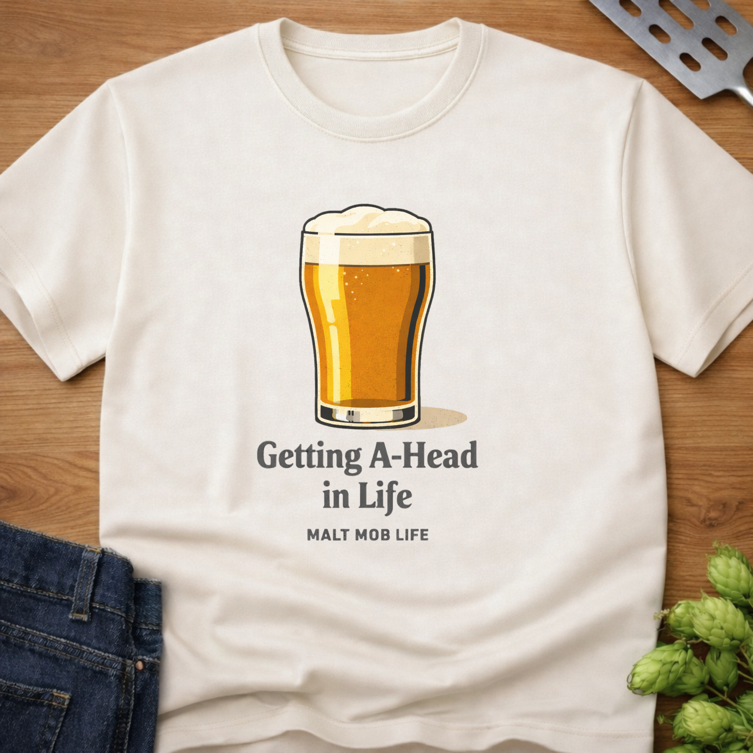 Getting A-Head In Life T-Shirt