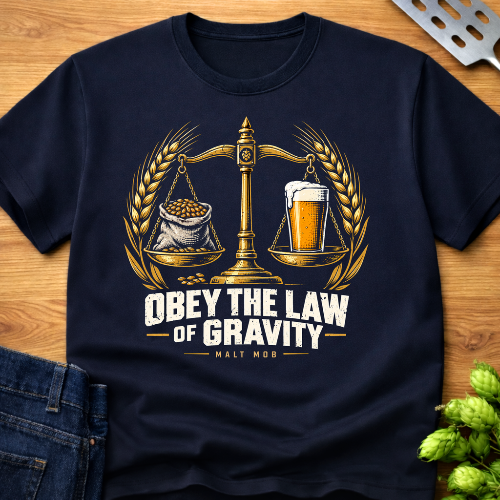 Obey The Law Of Gravity T-Shirt