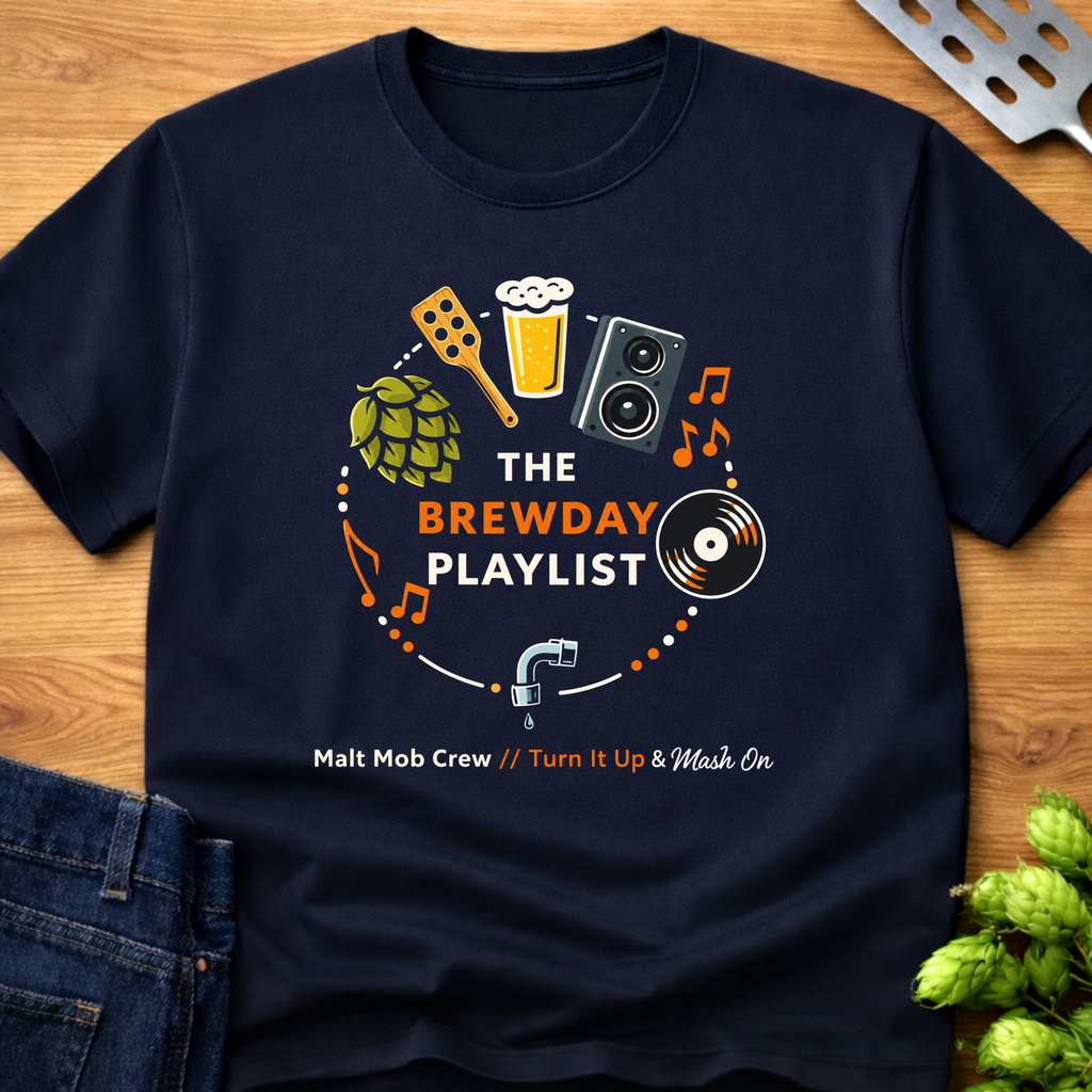 The BrewDay Playlist T-Shirt