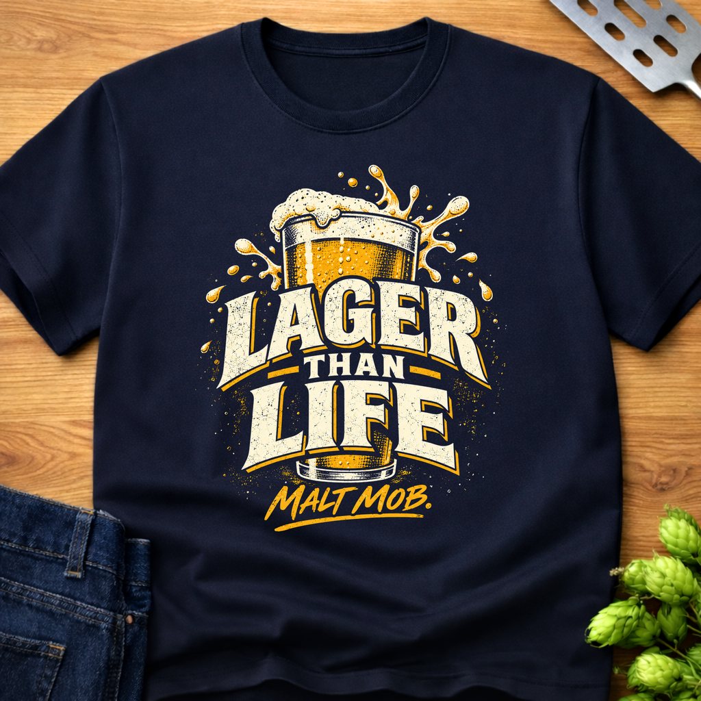 Lager Than Life T-Shirt