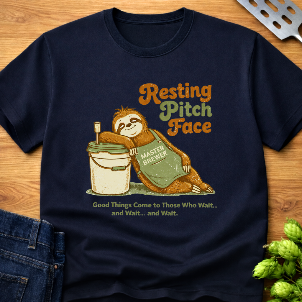 Resting Pitch Face (Brew Sloth) T-Shirt