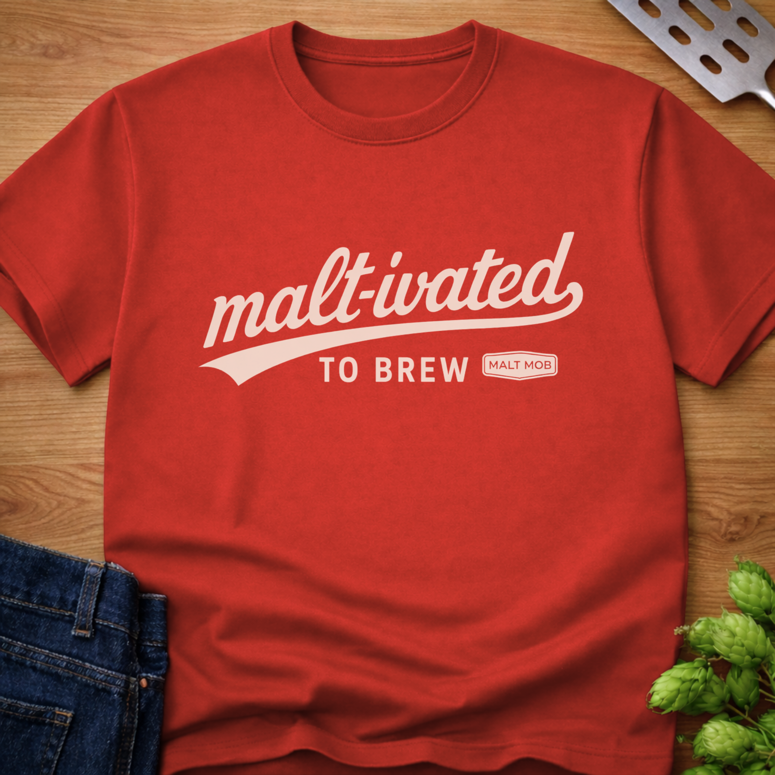 Malt-ivated to Brew T-Shirt