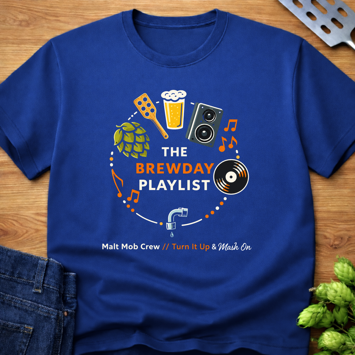 The BrewDay Playlist T-Shirt