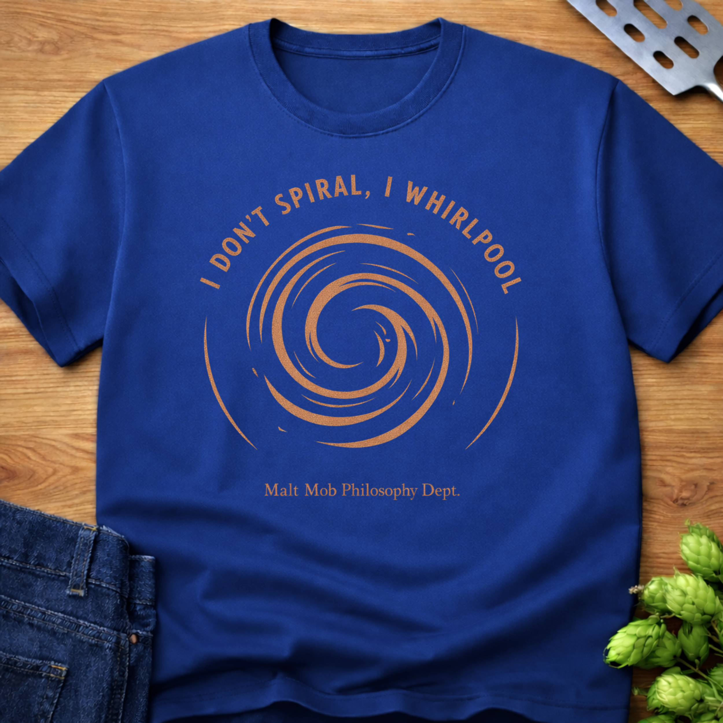I Don't Spiral I Whirlpool T-Shirt