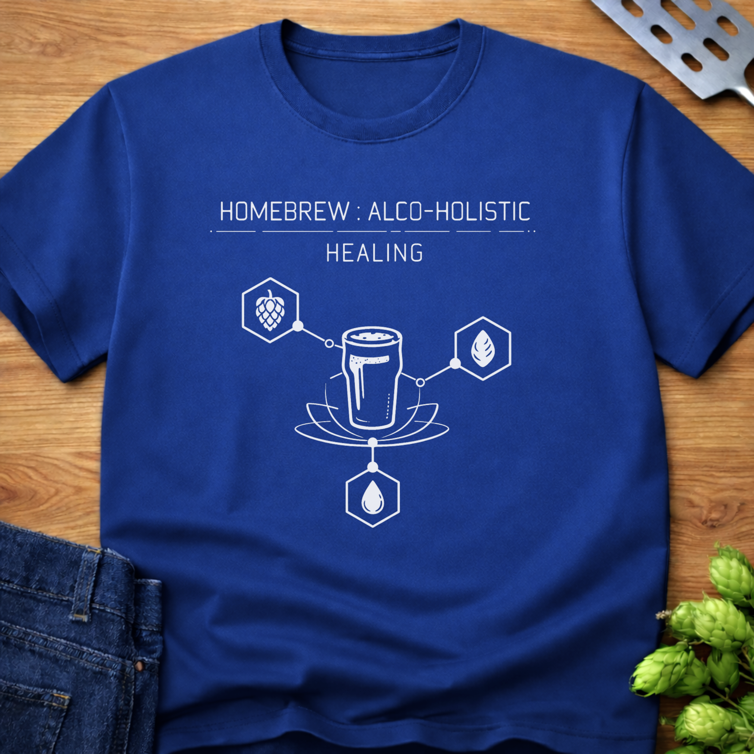 Homebrew Alco-holistic Healing T-Shirt