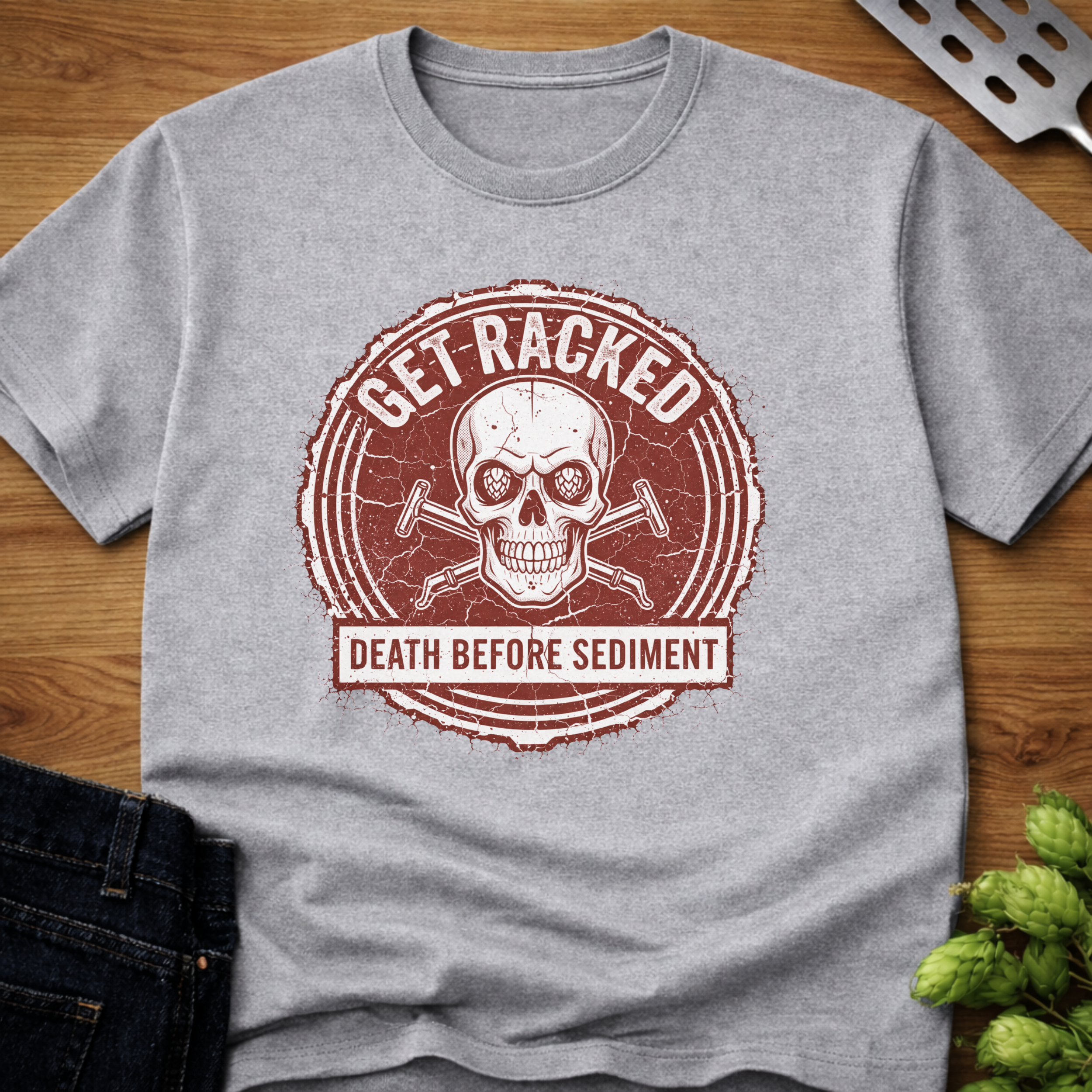 Get Racked (Badge) T-Shirt
