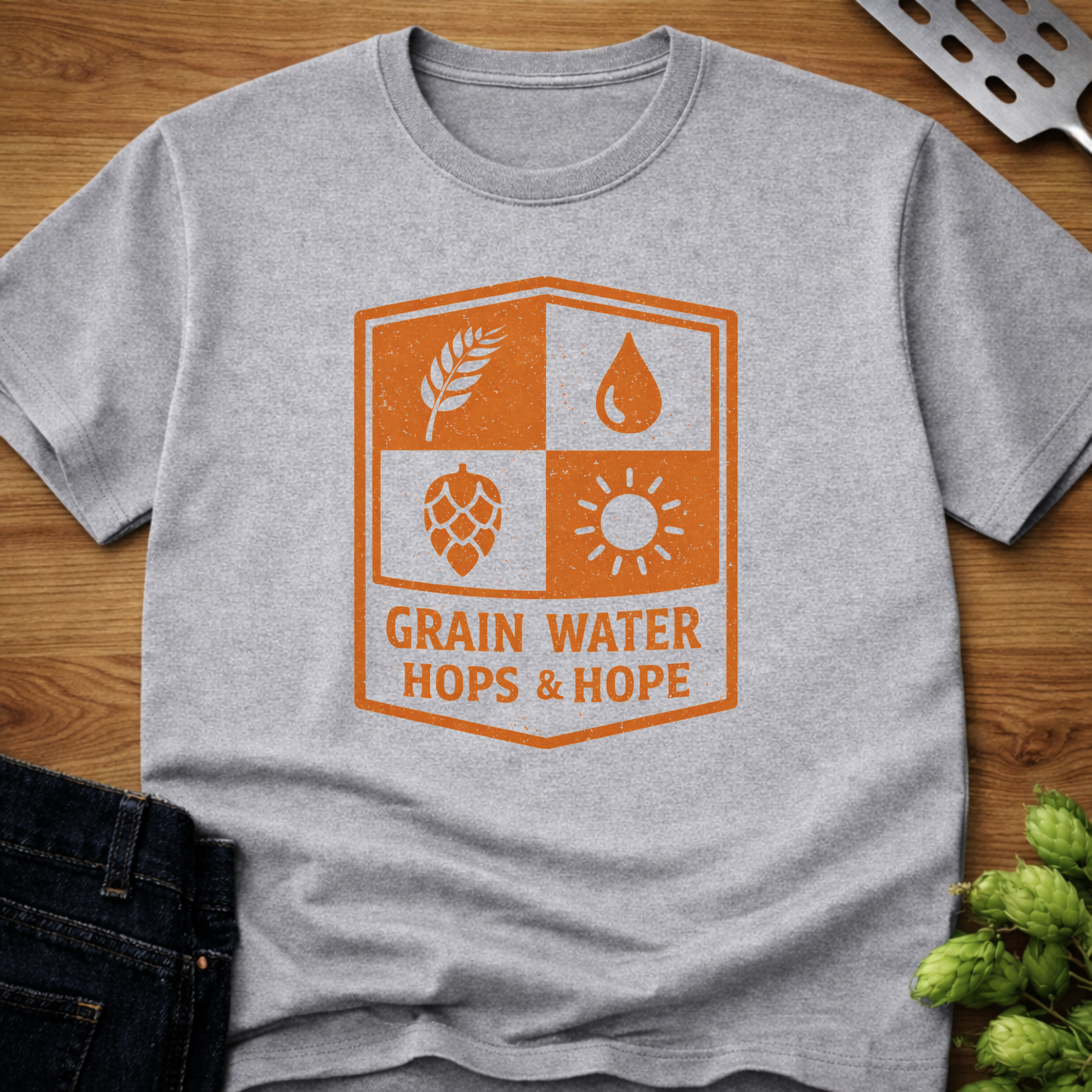 Grain Water Hops Hope T-Shirt