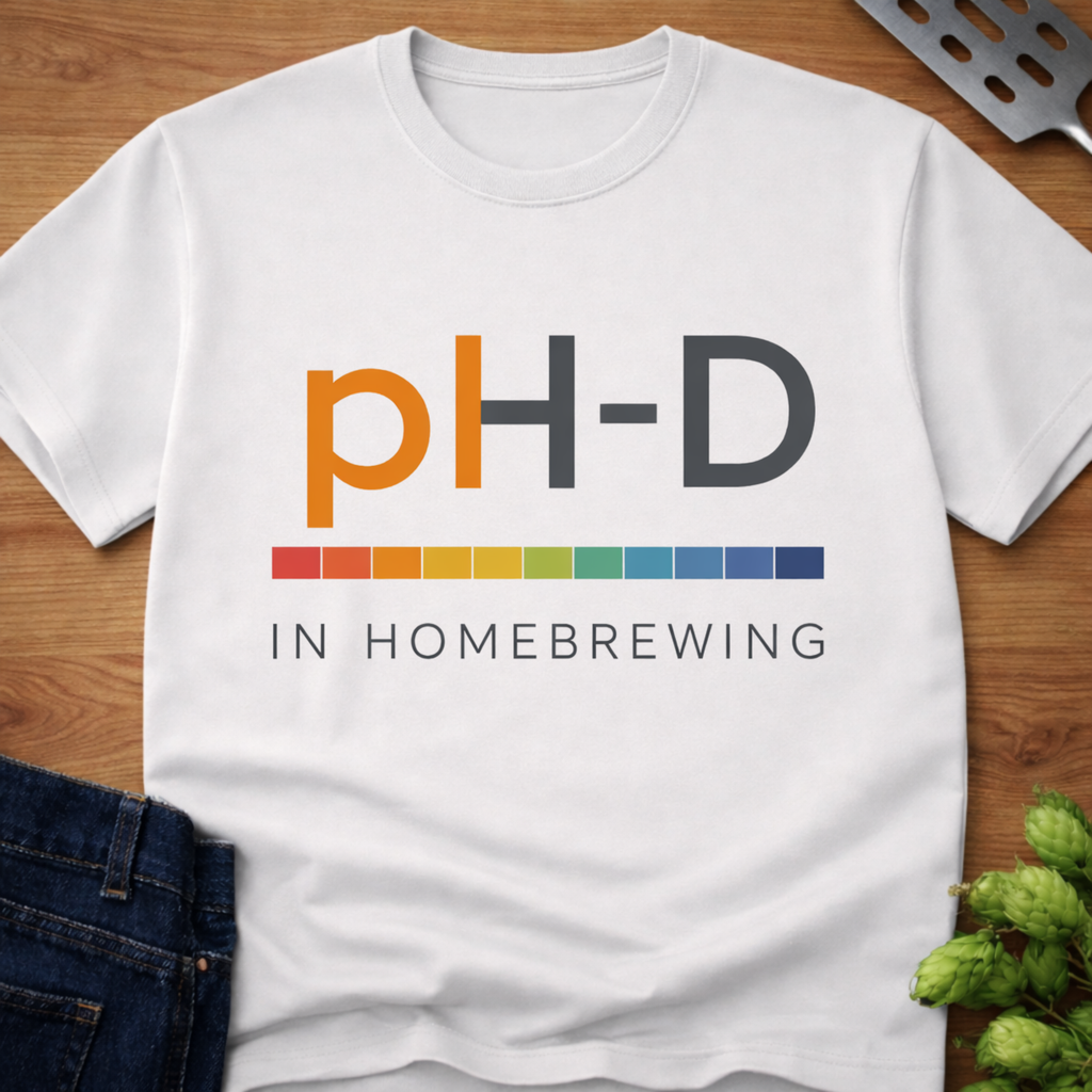 pH-D In Homebrewing T-Shirt