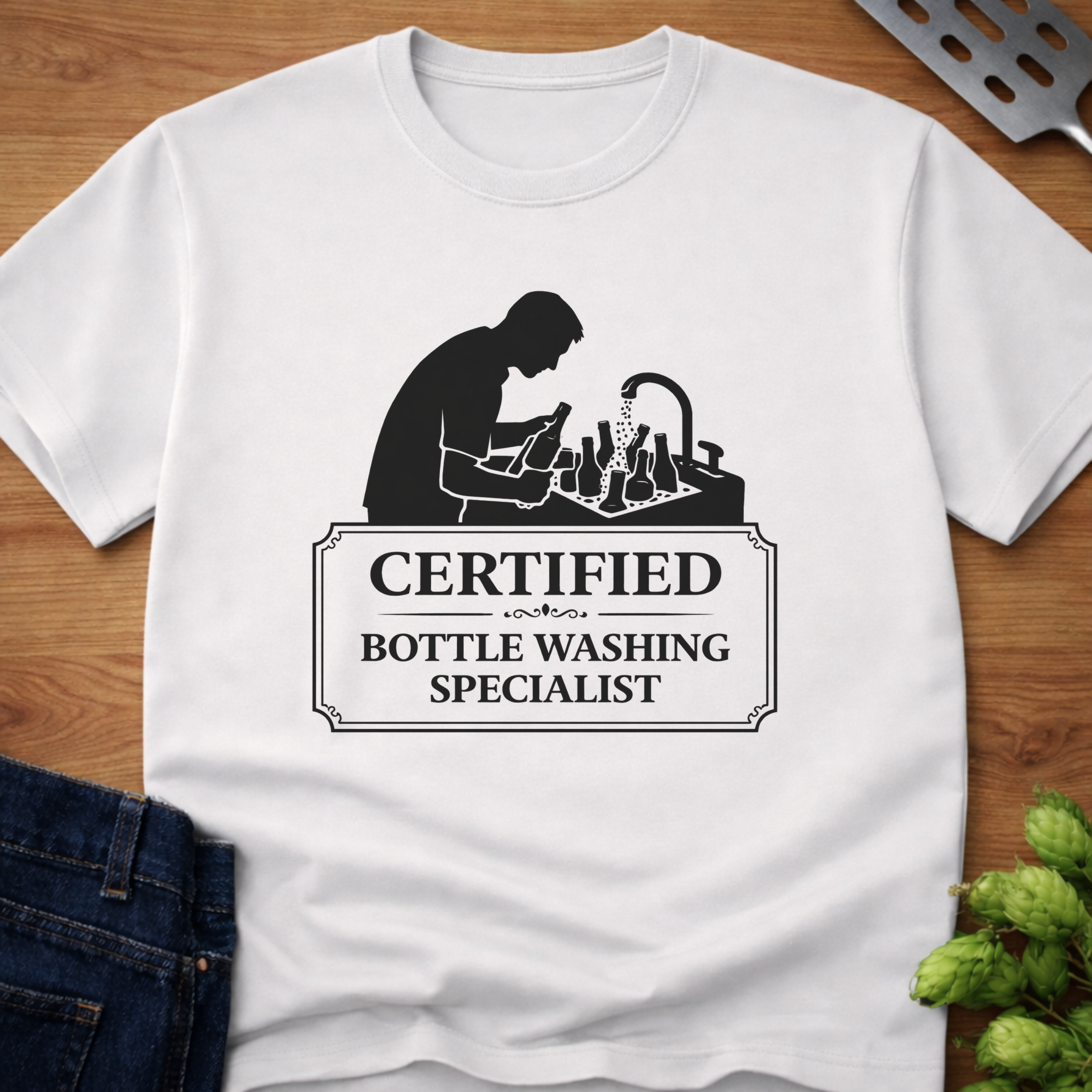 Certified Bottle Washing Specialist T-Shirt